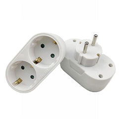 Power Convert Plug Wall Socket Power Strip Outlet Triple Adapter For Smart Home 3500W 16A 3way 2way 3pole