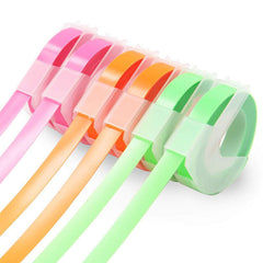 1pcs Dymo 3D Plastic Embossing Tape for PVC LABEL DYMO 1610 12965 1880 1540 Motex E101 Printer