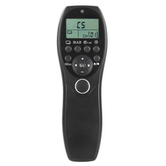 2.4G Wireless Remote Control LCD Timer Shutter Release Transmitter Receiver 32 Channels
