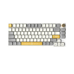 Mechanical Keyboard 81 Keys PBT Sublimation MDA Profile Keycaps Triple-Mode