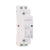 Contractor 2P 25A 2NO or 2NC or 1NO1NC 220V Automatic Household Contactor Din Rail Type
