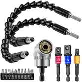 16Pcs/Set Flexible Drill Extension Hex Shank Drill Nut Driver Bit Set
