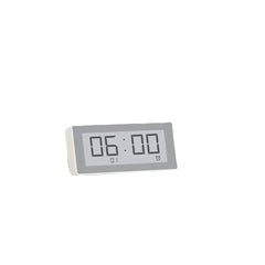 Smart Clock Thermometer Hygrometer Bluetooth Electronic Ink Screen HD Display APP Calibration View Historical Temperature & Humidity Records Time