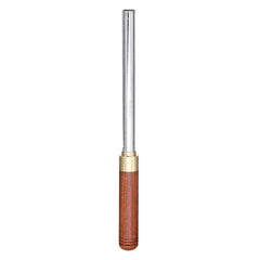 Guitar Fret File Guitar Fret Dressing Metal File with 3 Size Edges Wooden Handle Guitar Repair Tool