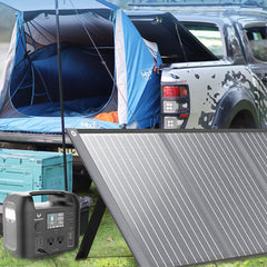 100W 18V Portable Solar Panel Foldable IP65 Waterproof Solar Panel For Power Station