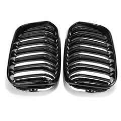 Gloss Black Front Kidney Grill Grille For BMW F20 F21 1 Series