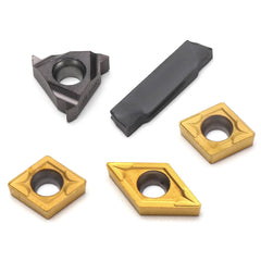 5pcs 10mm Shank Lathe Turning Tool Holder Boring Bar CNC Tools Set with Carbide Inserts and Wrenches