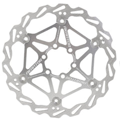 160mm/180mm/203mm Stainless Steel Rotor Mountain Bike Brake Rotor Bike Components Floating Rotor MTB Disc Brake Pad