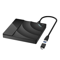 External Blu-Ray DVD Drive 3D 4K Player USB3.0 Type-C Ports Optical Drives for WIN/MAC