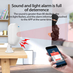 Smart WiFi PIR Motion Sensor Human Body Sensor Wireless Infrared Detector Home Alarm System Work with Alexa Google Home Tuya App