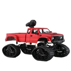 2.4G 4WD Rc Car 720P HD WIFI FPV Off-road Military Truck Track Wheel W/ LED Light