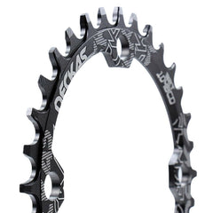 Round Narrow Wide Chainring For MTB Mountain Road Bike 32T 34T Single Disc Bicycle Components Crankset Tooth Plate Parts 104 BCD