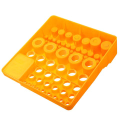 220x205x58mm Plastic Drill Bit Collet Chuck Milling Cutter Storage Box Tool Accessories Storage CNC Lathe Tool