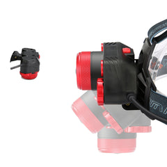 1000LM 5 LED Headlight 5 Modes Adjustable Flashlight IPX6 Waterproof Rechargeable Work Lamp Outdoor Camping Cycling