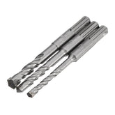 3Pcs 6mm 8mm 10mm Electric Hammer Drill Bit Set 110mm Carbide Tip SDS Plus Shank Concrete Bits