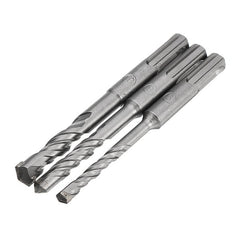 3Pcs 6mm 8mm 10mm Electric Hammer Drill Bit Set 110mm Carbide Tip SDS Plus Shank Concrete Bits