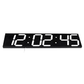 Remote Control Oversize LED Wall Clock 3D Big Screen Digital Timer
