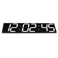 Remote Control Oversize LED Wall Clock 3D Big Screen Digital Timer
