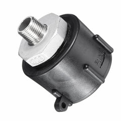 Water Tank Adapter Stainless Steel Male Coarse Thread Quick Connect Hose Pipe Tap Replacement Valve Fitting Parts