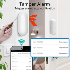 Smart Home Wifi Door Sensor App Notification Window Detector Security Protection Alert Security Alarm
