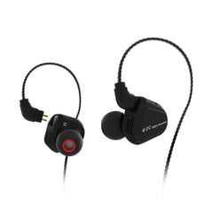 In-ear DD+BA Hybrid Hi-Fi 2Pin Earphone with Microphone Line Control