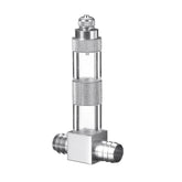 4in1 Aquarium Aluminum Bubble Counter Check Valve for Co2 Diffuser Regulators