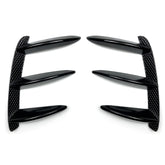 2Pcs Car Rear Bumper Protector Splitter Canard Refitting