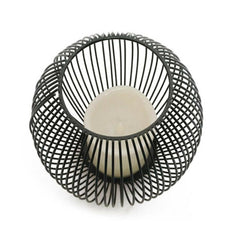 Iron Cage Tealight Candle Stand Holder Lantern Candlestick Wedding Decor