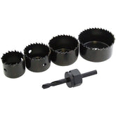 4pcs 32/38/44/54mm Hole Saw Cutter with Mandrel Wood Working Drill Bit