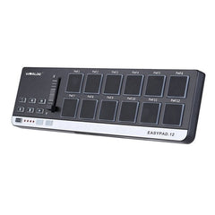 12 Portable Mini USB 12 Drum Pad MIDI Controller