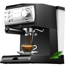 850W Full Semi-automatic Coffee Machine Steam Milk Foam Instant Home Commercial