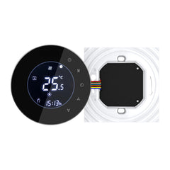LCD Touch Screen Electric Underfloor Heating Thermostat Backlight WIFI 16A Works With Alexa Google Home