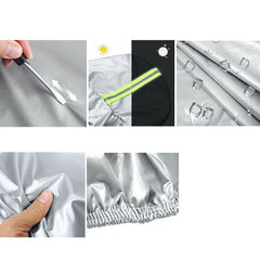 190T Full SUV Cover Waterproof Sun Scratch Rain Snow Dust Protection Outdoor Indoor