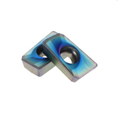 10pcs HRC52 Bule Nano Coating APMT1604PDER NB7010 25R0.8 Carbide Inserts for Mill Cutter CNC Tool