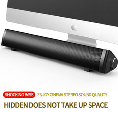 Computer Audio Desktop Wireless Bluetooth Speaker Subwoofer Bass Surround Sound Box for PC Laptop Tablet MP3 MP4