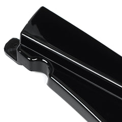 For Glossy Black Rear Bumper Diffuser Spoiler Lip 3Pcs