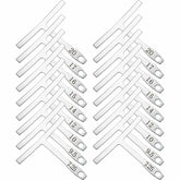 9Pcs Guitar T-shaped Ruler Under String Radius Gauge Builder Luthier Tools Bass Ukulele Fingerboard Wire Setup