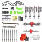1PC Full Metal Chassis Pipe Frame For SCX10 RC Car Accessories Rock Crawler Off-Road RC Vehicles Model