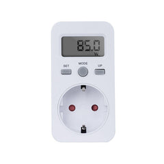 US EU Plug with LCD Digital Power Monitor Energy Meter Socket Switch Adapter,5pcs