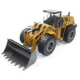 Toys 583 6 Channel 1/18 RC Metal Bulldozer Charging RC Car Metal Edition