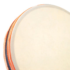 Wooden Sheepskin Hand Drum 20x20cm Hand Beat Drums with Drumstick SY-98 Orff Musical Instrument