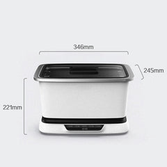 Vegetable Washer 100W 5.7L Friut Vegetable Purification Machine