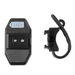250mAh COB Warm Light+Red Light 4Modes USB Rechargeable LED Bike Tail Light Outdoor Cycling IP44 Waterproof Bicycle Taillights Warning Light