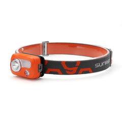 215LM Far Near Distance Red Light 6 Modes IPX5 Waterproof Headlamp 3xAAA Battery
