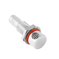 Universal Marine Grade 316 Stainless Steel Fuel Gas Tank Vent Hardware with Gasket Flush Mount For 5/8" Hose