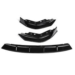 Front Bumper Lip Spoiler Splitter Golss Black For BMW 3 Series