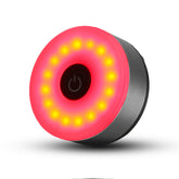 LED Cycling Rear Warning Light 5 Modes USB Rechargeable Waterproof Bike Tail Light
