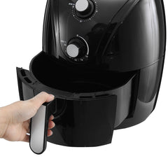 1400W Digital Deep Air Fryer Customized Preset Pause Timer Oil-less Healthy