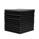 12pcs 30x30x2.5cm Acoustic Foam Soundproof Studio Soundproofing Panels Cinema Muffler Sponge Absorption Treatment Panel for Walls Sound Absorbing