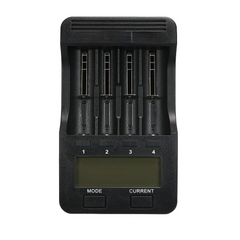 4 Slots Smart Intelligent Battery Charger Kit